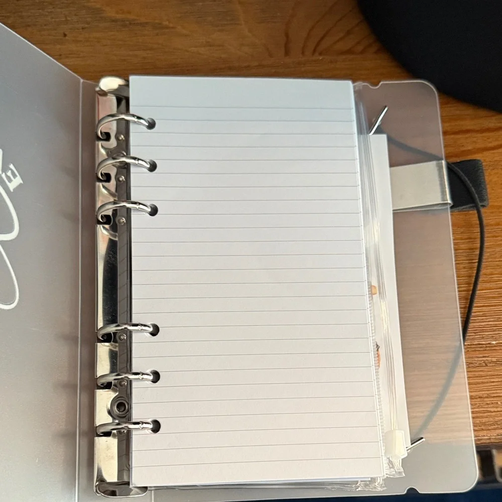 SALE- Inspirational Notebook with Leaf Design